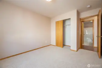 3rd Bedroom Doorway with Main Bath access