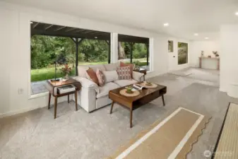 Lower Level Second Living Space