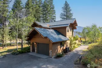 Private location with direct access to community trails.