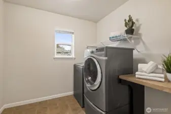 Newer washer & dryer included