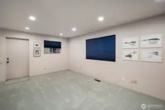 Very large bedroom on main level