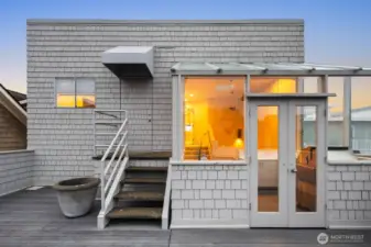 Community club house and roof top deck