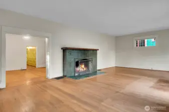 Fireplace in Living Rm