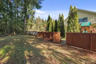 Beyond the fence lies an HOA-maintained greenbelt that serves as an informal extension of the backyard — ideal for neighborhood gatherings, outdoor play, and everyday recreation. This open space enhances both privacy and community connection, offering room to run, play, and enjoy the outdoors just steps from home.