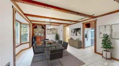 Photo had been virtually staged.