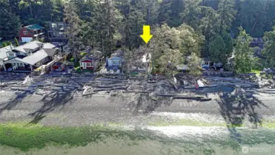 Beach Community Cabin w/ Parking, Beach Access, and Solitude..Just Minutes from I-5~