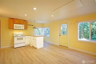 Open 'Great Room' is Bright and Simple~