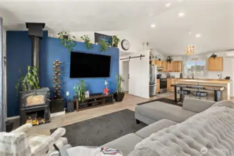 View of the great room when you walk in the front door