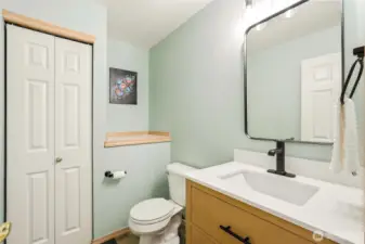 Downstairs Bathroom.