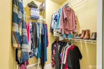 Primary Walk in Closet