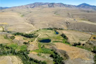 Upper Beaver Creek road leads to 109 UBC road driveway. Drive to Pond areas and creekfront. Original homesteaders homesite.