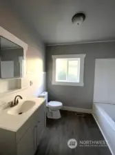 Upstairs bathroom