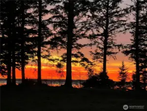 Fiery sunset 4
