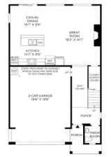 Floor plan renderings are used for illustrative purposes only. All features, designs, measurements, and available structural options will vary.