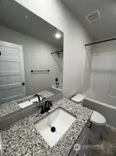 Example Only Jr Suite full bathroom