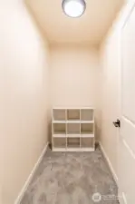 walk in closet.