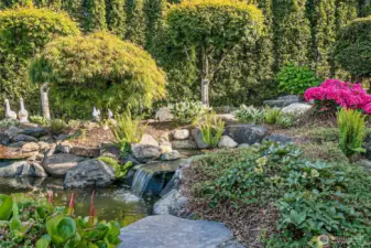 Park-like water feature