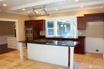 Kitchen with Granite Countertops