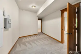 Extra room that could make a great Fitness room / craft-sewing  room or extra home office space