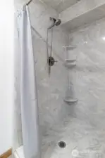 Lower Bath Extra Large Shower