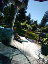 view from deck