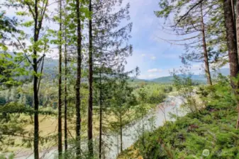 View of Nooksack river