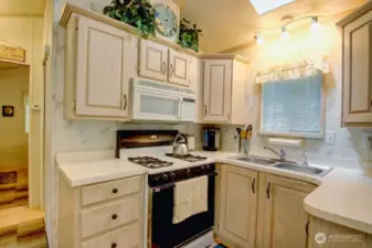 Kitchen with all the necessities