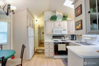 Fridge and additional storage/pantry