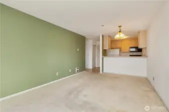 Spacious Living area!