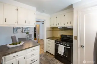 Another view of this efficiently designed kitchen.
