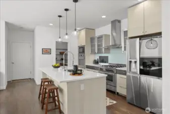 Stainless appliances