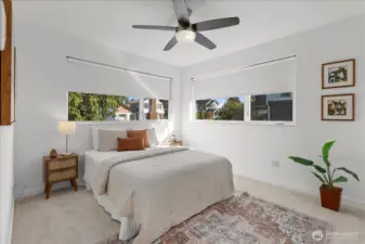 All bedrooms on the same floor