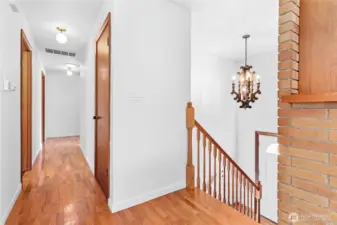 Upstairs landing
