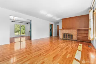 Upstairs living room