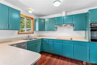 Upstairs kitchen