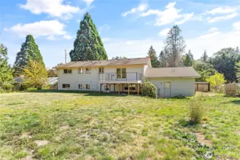 Back of home