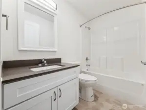 Another full bathroom on second level
