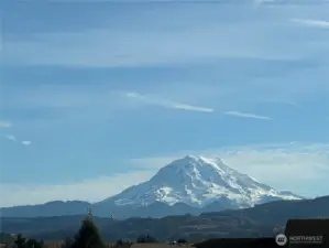 View from Backyard - Mt Ranier