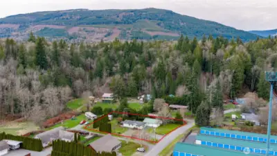 Outline of the property