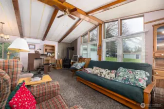 Living room looking from the front door
