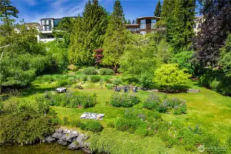 155 feet of prime waterfrontage.