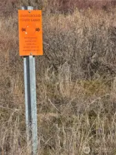 Underground power at road so your views won't be blocked by power lines.