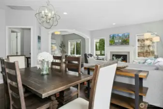 Go back to 'meals at home with loved ones.'