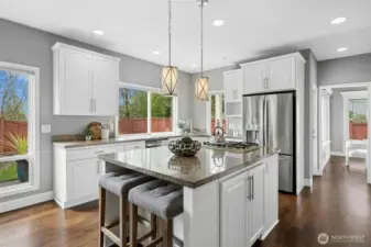 Newer appliances meet a timeless design.