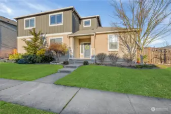 Situated on a corner lot, this home and yard provide you with a bit more privacy.