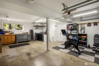 This garage is MASSIVE!