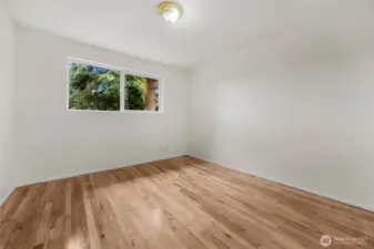 Main-level bedroom means comfort, ease, convenience.