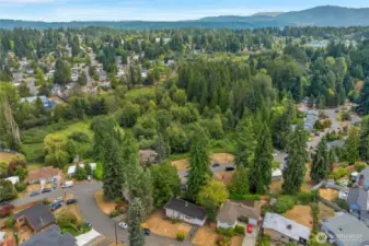 Cross the street to the popular Lake Hills Village for retail, restaurants and the library
