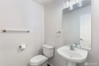 1/2 bath on main