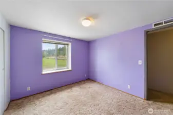 Manufactured home bedroom